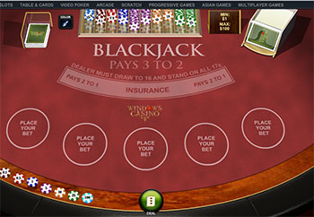 online blackjack play now